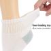 Athlemo Bamboo Diabetic Socks 6 Pairs - No-Binding Ankle White - Men & Women (Size 10-13) - Buy Online on GoSupps.com