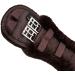 Buy Equinate Saddle Strap with Synthetic Lambskin | Anatomical Short Belt - Dressage Burt (80cm Brown) - International Shipping - Buy Online on GoSupps.com