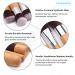 8-Color Professional Contour Palette & Brush Set by MKNZOME | Full Coverage Concealer for Contouring Face Makeup - Gift for Women and Girls - Buy Online on GoSupps.com