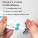 Buy Black Eyelash Glue - Long Lasting Waterproof Lash Adhesive for Extensions - Fast Drying Super Strong Hold Easy to Use - Buy Online on GoSupps.com