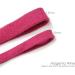 Sweatshirt Hoodie Flat Cotton Tape Ribbon Cord Rope 10 & 15mm - 26 Colors in Various Lengths | Neotrims Flanged Piping and Round Cord Matching - Magenta Wine 1 Meter - Buy Online on GoSupps.com