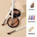 Buy Premium Eyeshadow Brush - Angled Nose Contour & Brow Bone Highlight (190 Angled Shader) for Flawless Makeup - International Shipping - Buy Online on GoSupps.com