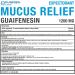 Puregen Labs 12 Hour Extended Release Guaifenesin 1200mg | Maximum Strength Mucus Relief Tablets - Value Size 110 | Relief from Cough, Cold, Nasal & Chest Congestion | Expectorant - Buy Online on GoSupps.com