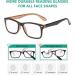Eyekepper Classic Vintage Style Reading Glasses for Women - Comfortable +2.00 Nero-Marrone Stylish Readers - Buy Online on GoSupps.com
