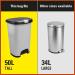 Hefty Garbage Bags Ultra Strong Tall 50 Litres White Kitchen Drawstring Arm & Hammer odour neutralizer 28 Bags - Buy Online on GoSupps.com