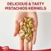 Tropgo Raw Pistachio Kernels - 400g - Sweet & Creamy Pistachios - Packed Fresh Premium Quality Healthy Nuts - High in Fibre & Minerals Gluten Free - Perfect for Snacking - Buy Online on GoSupps.com