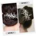 Beavorty Wedding Hair Accessories Hair Pin Hair Barrettes Rhinestones Tiara Hair Clips Hair Comb Clips Girl Headpieces for Wedding Metal Hair Comb Bride Pearl Decorate Vintage - Buy Online on GoSupps.com