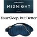 Pure Silk Sleep Mask - 100% Mulberry Silk Eye Mask for Travel | Light Blocking Eye Covers for Men & Women - Midnight Navy - Buy Online on GoSupps.com
