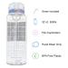 BellyBottle Pregnancy Water Bottle Tracker - BPA-Free, First Trimester Must-Have, Gifts for Women, Nausea Relief Essentials + Stickers & Straw - Buy Online on GoSupps.com