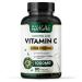 Built by Nature Vitamin C 1000mg High Potency Immune Support Supplement Vitamina C Antioxidant for Women & Men Supports Energy Skin & Collagen - 90 Tablets