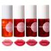 4 PCS Lip Glaze Set - Natural Formula Long-lasting Waterproof Lip Gloss & Fruit-Flavored Lip Stain for Daily Use - Shop Internationally - Buy Online on GoSupps.com