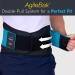 Certified Medical-Grade Lumbar Back Support Belt - Small (Waist 19-24) Blue - Buy Online on GoSupps.com