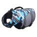 Vivaglory sports style life jacket for dogs with an excellent buoyancy adjustable & durable life jacket with a safe fastening system for large dogs camo blue L: 66-79 cm (chest circumference) Camo blue