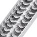 Clear Band Russian Volume Fluffy Strip Lashes 10 Pairs Naturally Wispy D Curly False Eyelashes | Htal05 - International Shipping - Buy Online on GoSupps.com