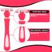 Nylea Women's Razors Set with Dual Lubrication Strip - 20 Refill Cartridges, Aloe Vera & Vitamin E for Smooth Shave - Buy Online on GoSupps.com