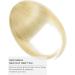 YAMEL Bleach Blonde Clip-In Bangs Human Hair Extensions - Flat Face Fringe Hairpieces for Women - Buy Online on GoSupps.com