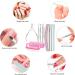 Manicure Nail File Kit Nail Cuticle Remover Kit Nail File and Buffer Set with Double-Sided Nail Files/Polishing Files/Cuticle Nippers/Pusher/PeelerToenail File - Buy Online on GoSupps.com