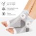 BraceAbility Neuropathy Socks - Peripheral Neuritis Therapy Compression Diabetic Open-Toe Foot Sleeves for Ankle Gout Nerve Damage Pain in Legs and Feet Relief Brace for Men and Women (M - 1 Pair) Medium Grey - Buy Online on GoSupps.com