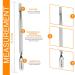 PromaxCare Professional Cuticle Pusher & Spoon Nail Cleaner - Stainless Steel Manicure & Pedicure Tool for Fingernails & Toenails - Durable Cuticle Remover (Silver - Buy Online on GoSupps.com