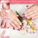 Matte Clear Nail Tips Kit - 240PCS Soft Gel Full Cover No File Nail Tips - Soak Off Extensions Set - 15 Sizes - S Short - Buy Online on GoSupps.com