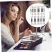 FOMIYES 40 Pcs Latex Eye Shadow Stick Foam Sponge Eye Makeup Eye Shadow Sponge H3210 Make up Cosmetic 7.5cmx2pcs Assorted Colorx2pcs - Buy Online on GoSupps.com