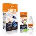Ear Wax Removal Syringe + Liquiplug Dual Action Ear Drops - CE Certified & MHRA Approved - Full User Instructions