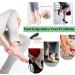 Black & Khaki Heel Grips Liners - Self-Adhesive Shoe Inserts for Men & Women | Anti-Blister Cushion Pads 6 Pairs - ZPYOU - Buy Online on GoSupps.com