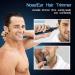 Professional Rechargeable Ear and Nose Hair Trimmer - Painless Eyebrow & Facial Hair Clipper for Men & Women - Waterproof Dual Use - Buy Online on GoSupps.com