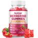 Aurear Berberine Gummies 2000mg High Potency Berberine HCI Suitable for Men Women and Children of All Ages it Supports Immune and Gut Health.Raspberry FlavorSupport - 60 Count
