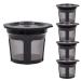 k cupss dosettes de caf r utilisables | Dosettes r utilisables de caf rechargeables Accessoires universels compatibles avec les cafeti res de la s rie MINI PLUS 2.0 et 1.0 5pcs