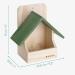 Navaris Small Bird Nest Box - Wooden Robin, Hummingbird, Parakeet, Bluebird Birdhouse - Outdoor Pine Wood Nesting Box with Open Front - Buy Online on GoSupps.com