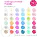 Beetles Pastel Gel Nail Polish Kit 36 Colors | Spring Summer 2023 Nail Design Set | Base Gel, Glossy & Matte Top Coat | Easter Nail Decorations | DIY Home Manicure - Buy Online on GoSupps.com