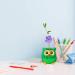 DIY Ceramic Owl Succulent Pots Paint Craft Kit - Set of 6 | Unpainted Bisque Ceramic Flowerpots for Kids Classroom Activities - Buy Online on GoSupps.com