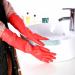 YSLON Rubber Cleaning Gloves - Waterproof Dishwashing Gloves (3 Pairs Red M) | Reusable Kitchen Essential - Buy Online on GoSupps.com