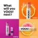 Voost Beauty Biotin Vitamin E C Collagen Effervescent Tablet 40ct - Strawberry Kiwi Flavor, Sugar-Free, Low Calorie - Hair Skin Nail Support - Buy Online on GoSupps.com