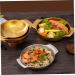 BESTonZON 4pcs Stainless Steel Seafood Pot Casserole Pot Soup Pan Japanese Omelette Pan Korean Noodle Pot Stainless Steel Pots Fish Steamer Carbon Steel Pan Nonstick Milk Round Bottom Plate Goldenx4pcs 23.5X18X3.6CMx4pcs - Buy Online on GoSupps.com