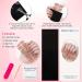 CBOIC 22PCS UV Gel Nail Polish Stickers - Long-Lasting Warm Nude Nail Strips | Semi-Hardened Gel Film for Women & Girls - Shop Internationally! - Buy Online on GoSupps.com