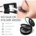 Magnetic Eyelashes False Eyelashes Kit No Glue 3D Magnetic Eyelashes with Applicator Natural Looking Fake Lashes Reusable & Quick & Easy - Black 2 Types Black(Magnetic Eyelashes) - Buy Online on GoSupps.com