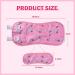 Buy SUNAI 2 Pcs Organic Castor Oil Pack Wraps for Waist & Neck - Reusable Detox for Liver Pink Cotton - Buy Online on GoSupps.com