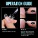 Tomicca 510-Piece Clear Nail Tips Set - Half Cover French & Oval Acrylic Tips for Nail Studios | 12 Sizes for DIY Nail Extensions - Buy Online on GoSupps.com