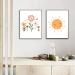 Taicols Set of 4 Boho Posters for Children's Rooms | Din A4 Wall Art Decoration for Girls' Baby Rooms - Buy Online on GoSupps.com