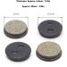 4 Pair Ketone Resin Semi-Metal Disc Brake Pads for Mountain Electric Bike - Compatible with BB5 M446 - Bike Disc Brake Accessory - Buy Online on GoSupps.com