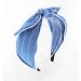 Buy Axy HR33 Vintage Hair Band with Bow - Beautiful Blue Headband Series 33 | International Shipping Available - Buy Online on GoSupps.com