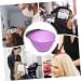 FRCOLOR 10 STK Hair Sealer Shells Professional Hair Salon Tools for Mixing & Coloring | Violet Rubber Applicator 16.5x12.2 cm - Durable & Easy to Use - Buy Online on GoSupps.com