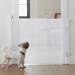 Cumbor Retractable Baby Gate for Stairs & Pets | 33 Tall Safety Gate for Kids | Indoor/Outdoor Mesh Dog Gate (White) - Buy Online on GoSupps.com
