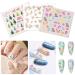 Asalle Nail Art Decorations Kit - 8 Boxes Rhinestones, Dried Flowers, Stickers, Glitter Sequins for Acrylic Nails - Buy Online on GoSupps.com