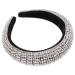 Beaupretty Strass Hair Tires - Baroque Crystal Diamond Hair Band for Women & Girls | Stylish Silver Party Accessory - Buy Online on GoSupps.com