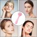 Manual Facial Cleansing Brush - Silicone Manual Facial Cleansing Brush - Manual Facial Cleansing Brush Skin Friendly Waterproof Face Cleaning Scrubber Pink - Buy Online on GoSupps.com