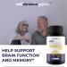 ALZ Brain Defence Pro - Our Best Advanced Memory Formula - Turmeric Memory and Brain Memory Support Supplement - Brain Booster Supplement for Focus Memory Clarity Energy - Memory Pills - Buy Online on GoSupps.com
