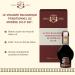 Famiglia Fiorini Traditional Balsamic Vinegar of Modena PDO. Aged for 12 Years in Oak Barrels Made from 100% Italian Grapes Ideal for Accompanying Meats Cheeses Fruit and Ice Cream 100 ml - Buy Online on GoSupps.com